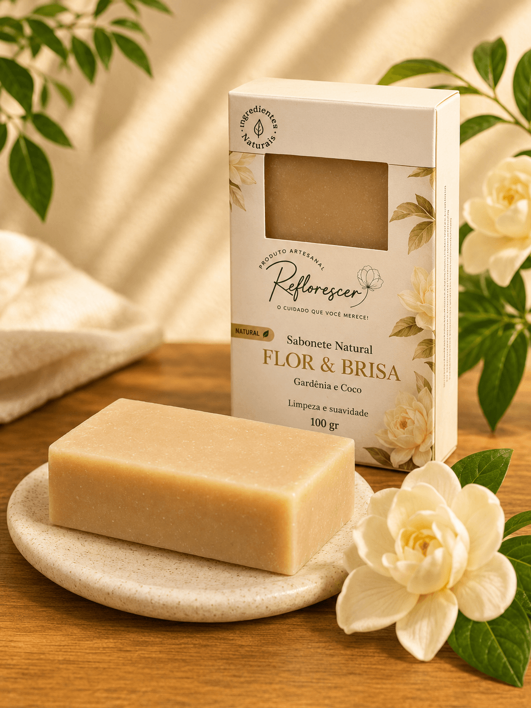 Flor e Brisa sabonete